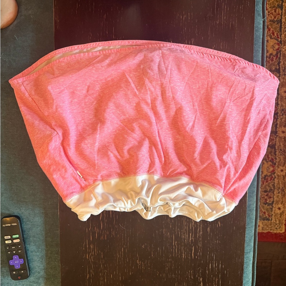 TYR Mini Skirt in Pink and White